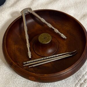 Mid Century (1950’s) Japanese Nut Cracker Bowl